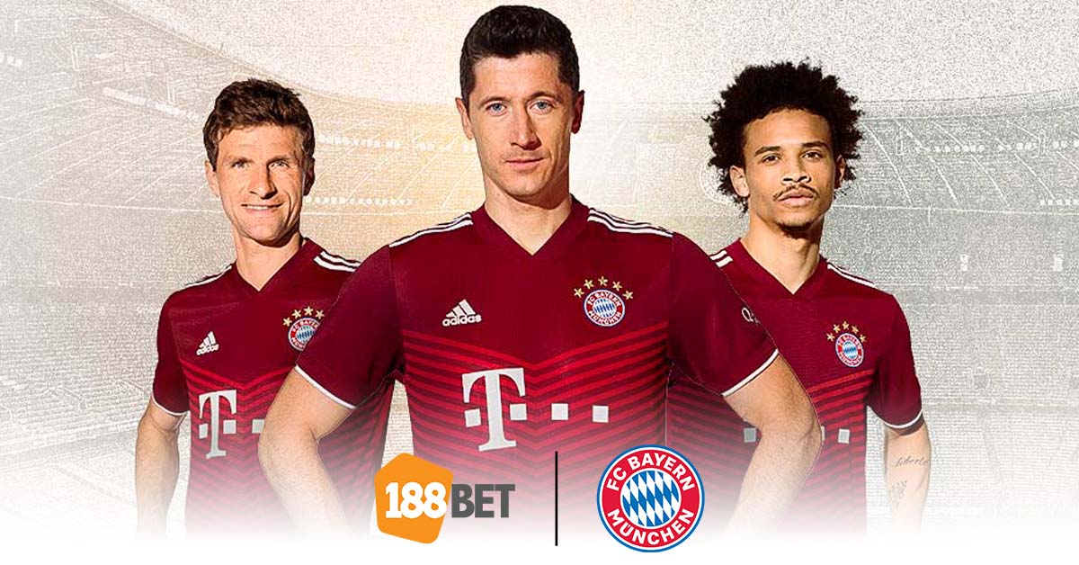 FC Bayern Munich dan 188BET Resmi Menjadi Sponsor Regional Wilayah Asia